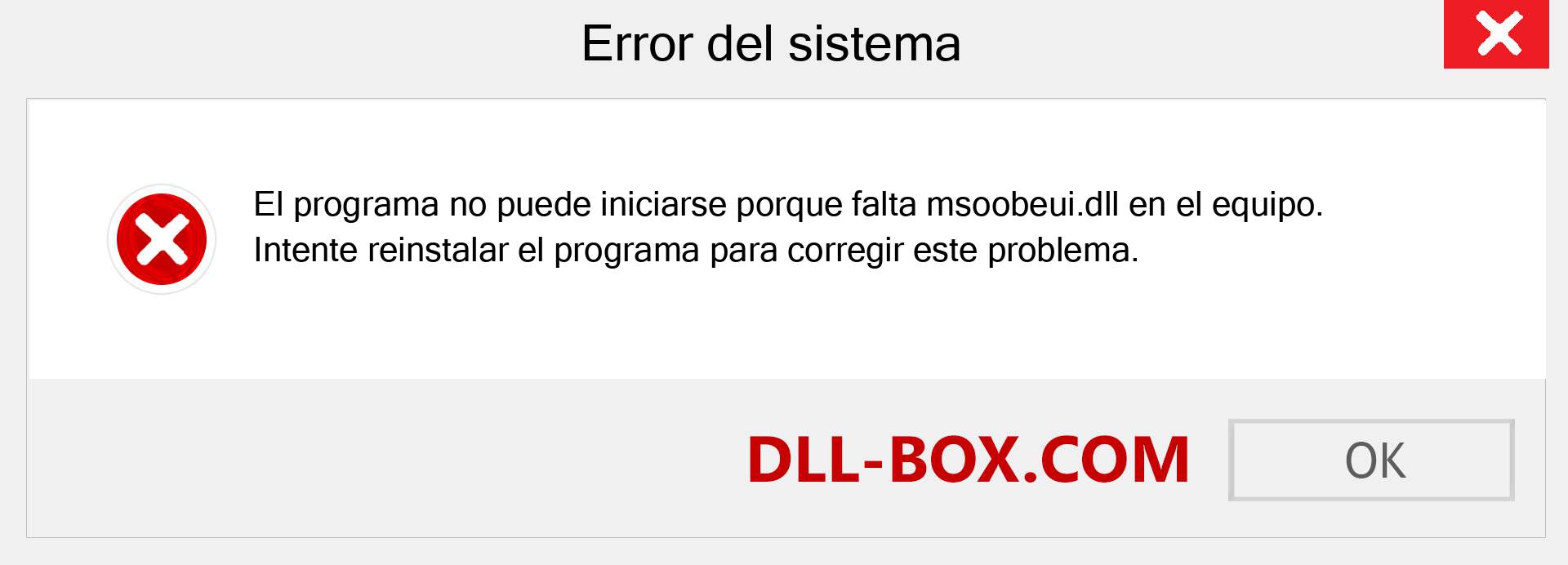 ¿Falta el archivo msoobeui.dll ?. Descargar para Windows 7, 8, 10 - Corregir msoobeui dll Missing Error en Windows, fotos, imágenes