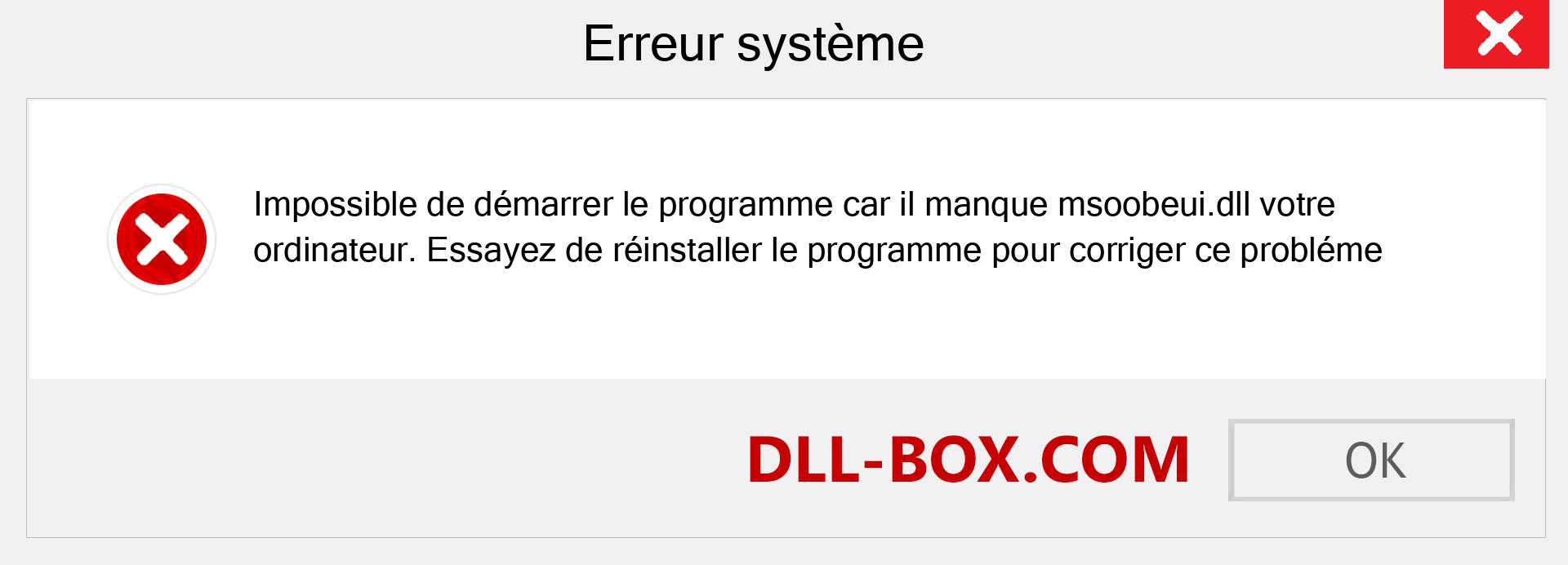 Le fichier msoobeui.dll est manquant ?. Télécharger pour Windows 7, 8, 10 - Correction de l'erreur manquante msoobeui dll sur Windows, photos, images